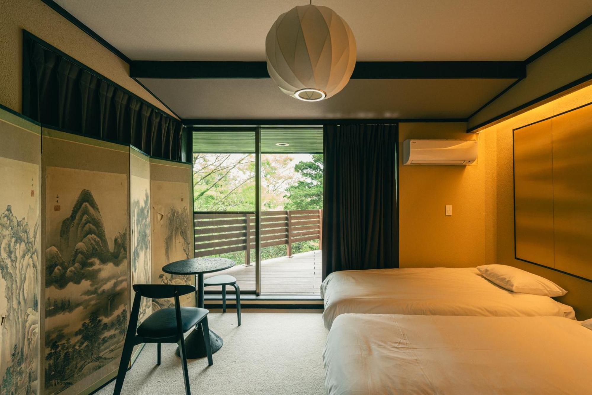 Вилла Aknot Hakone 大涌谷を望むモダニズム建築 東京から90分 Экстерьер фото
