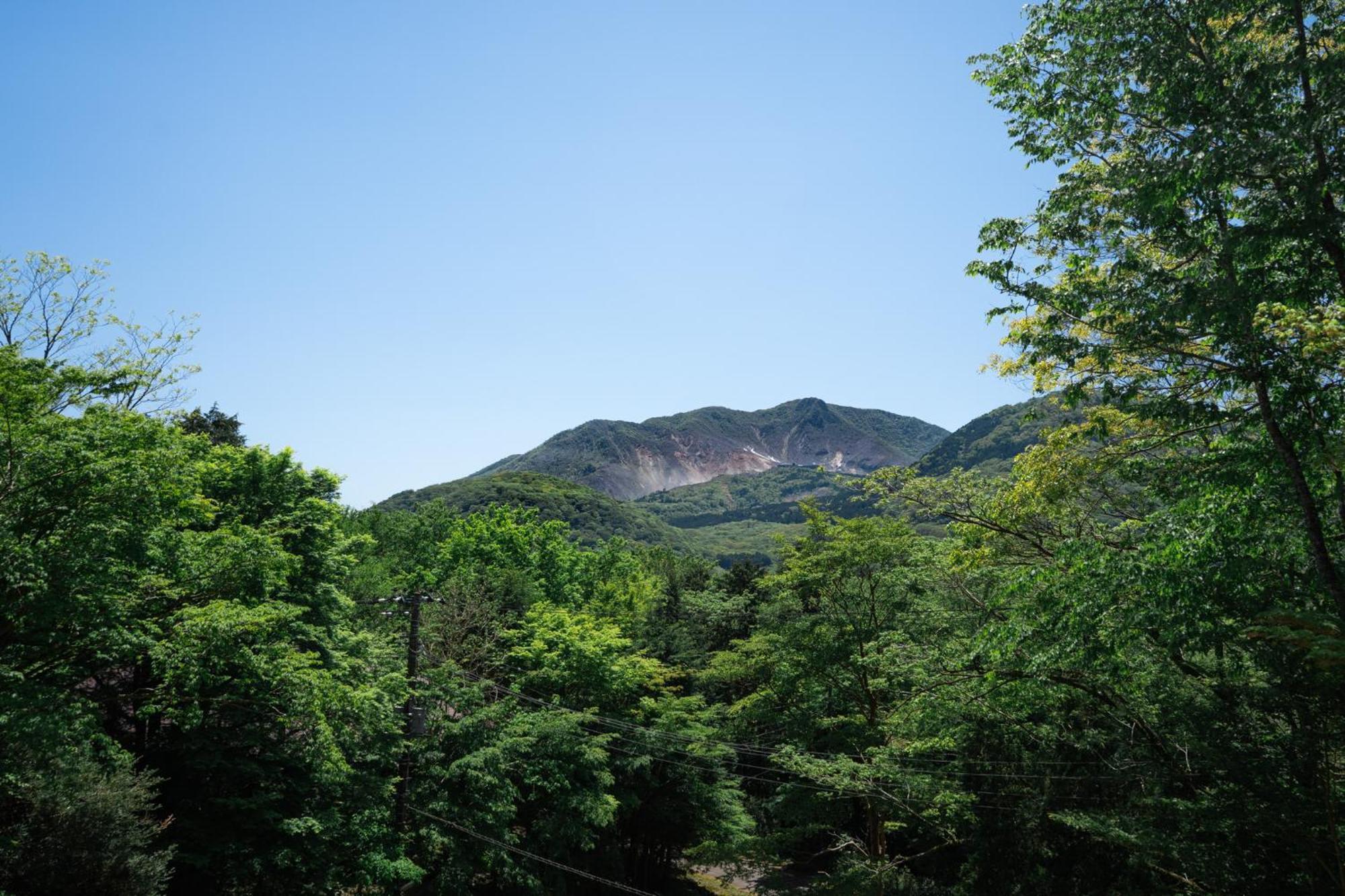 Вилла Aknot Hakone 大涌谷を望むモダニズム建築 東京から90分 Экстерьер фото